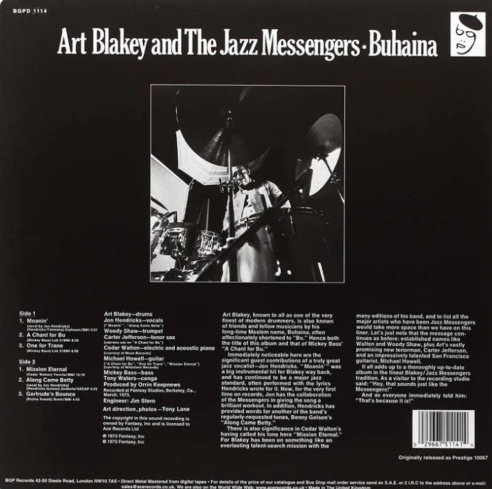 Art Blakey & The Jazz Messangers - Buhaina