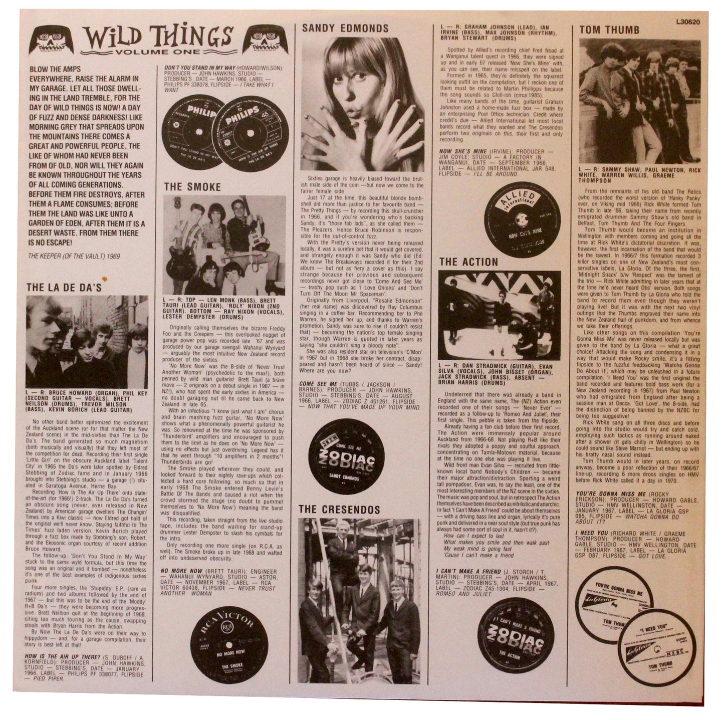 Various Artists - Wild Things (Wyld Kiwi Garage 1966-1969) (2nd Hand)