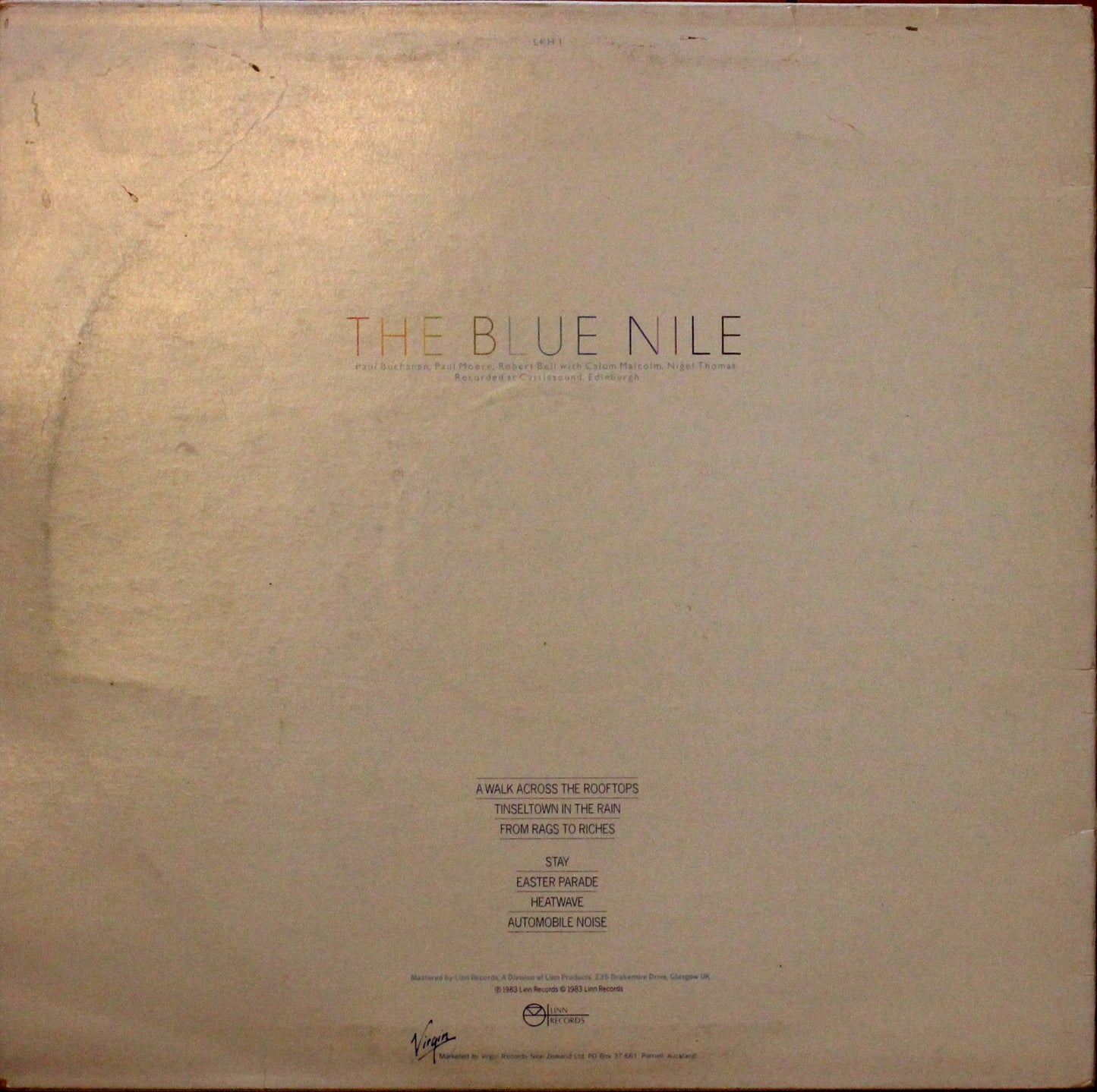 The Blue Nile - A Walk Across The Rooftops (2nd Hand)