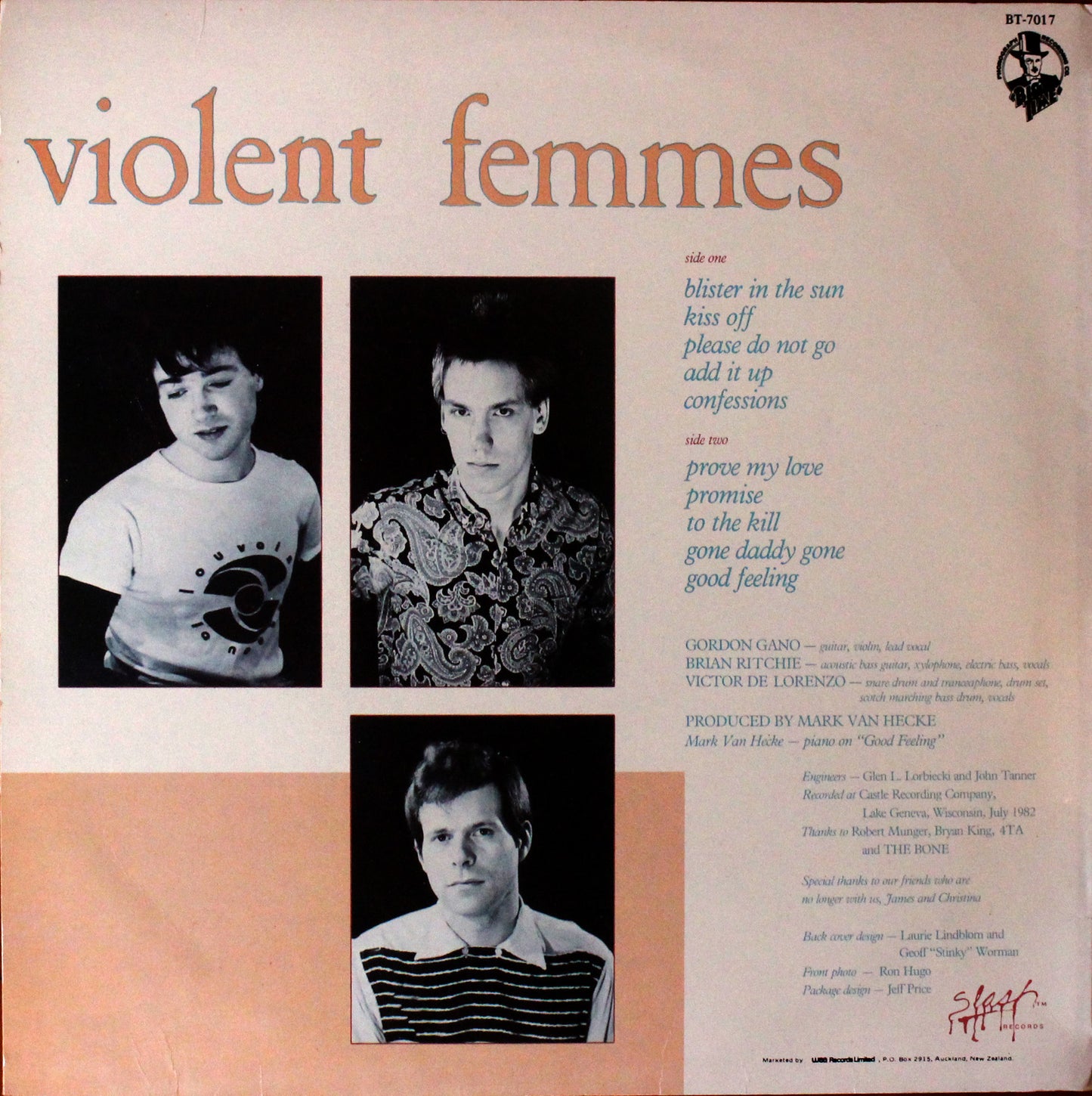 Violent Femmes - Violent Femmes (2nd Hand)