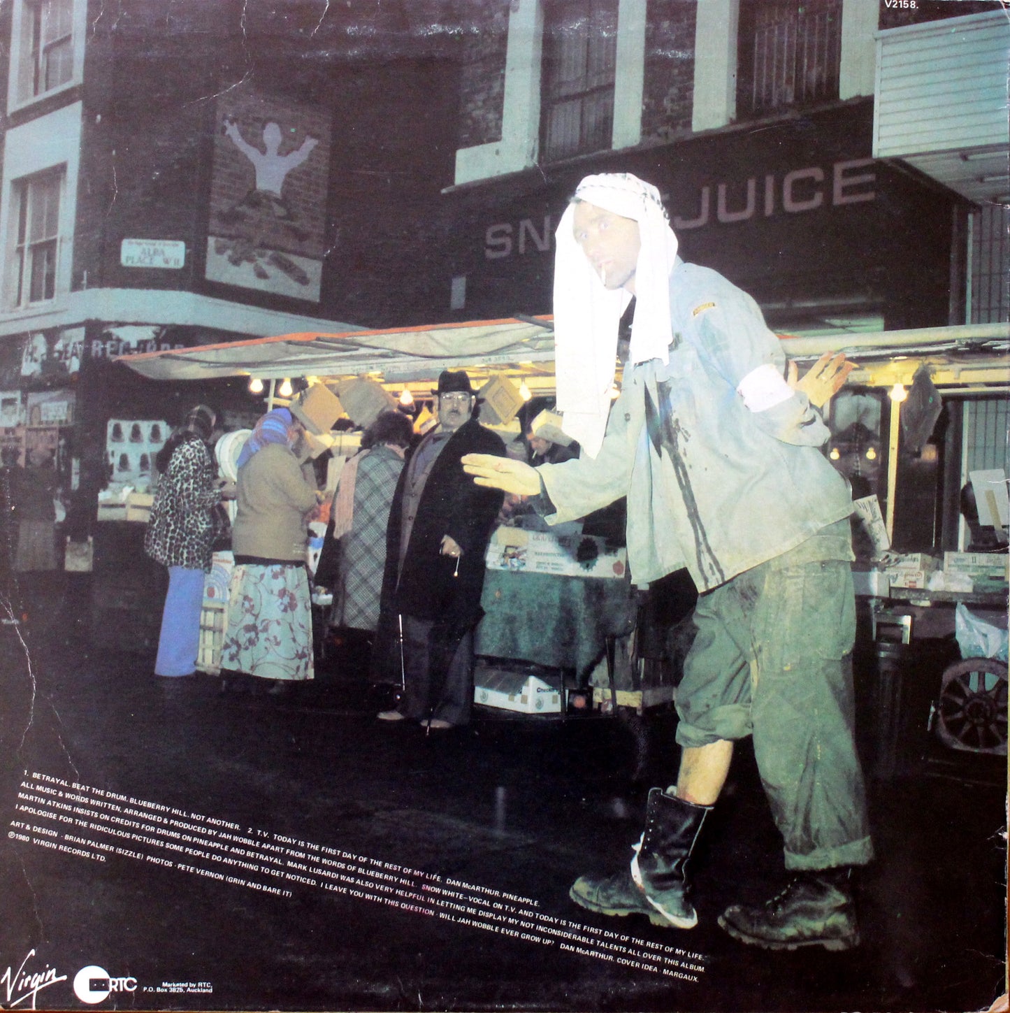 Jah Wobble – The Legend Lives On... Jah Wobble In Betrayal (2nd Hand)