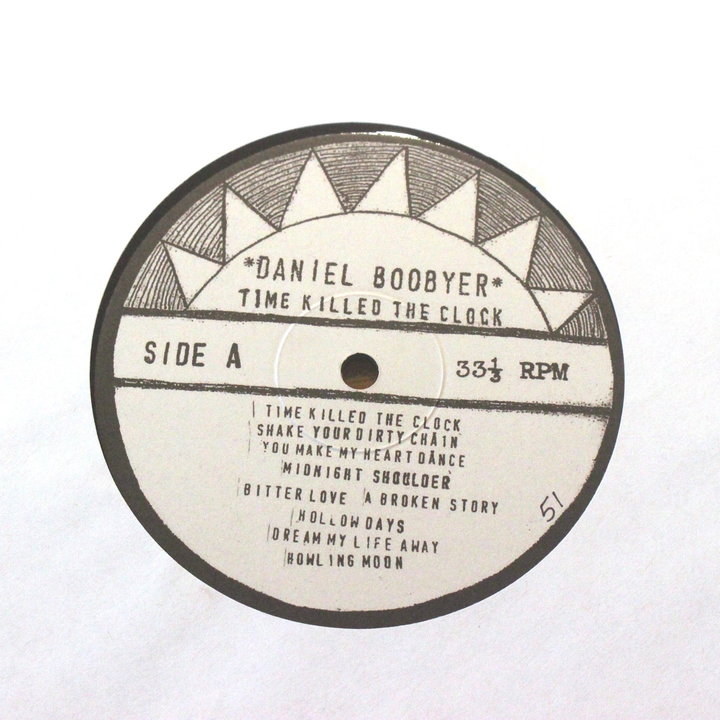 Daniel Boobyer - Time Killed The Clock (2nd-Hand)