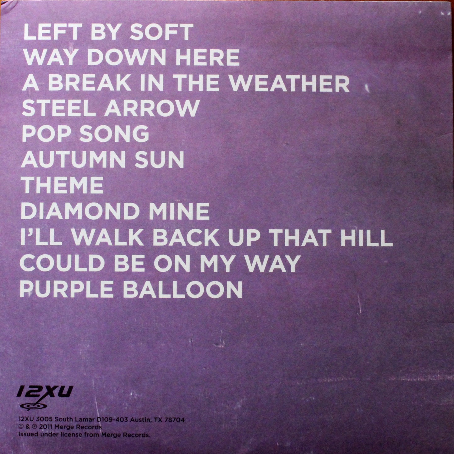David Kilgour & The Heavy Eights - Left By Soft (2nd-Hand)