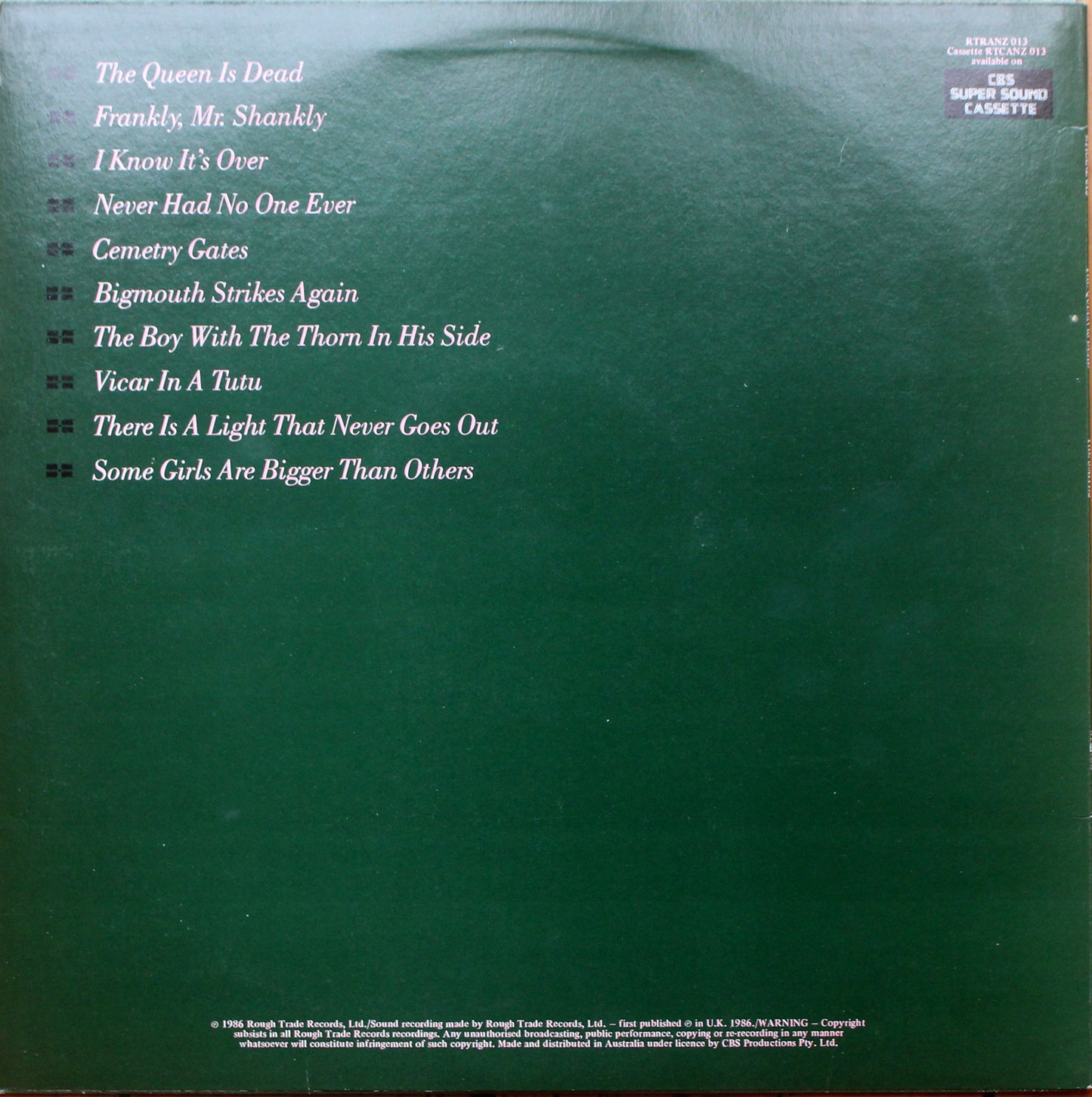 The Smiths - The Queen Is Dead (2nd-Hand)