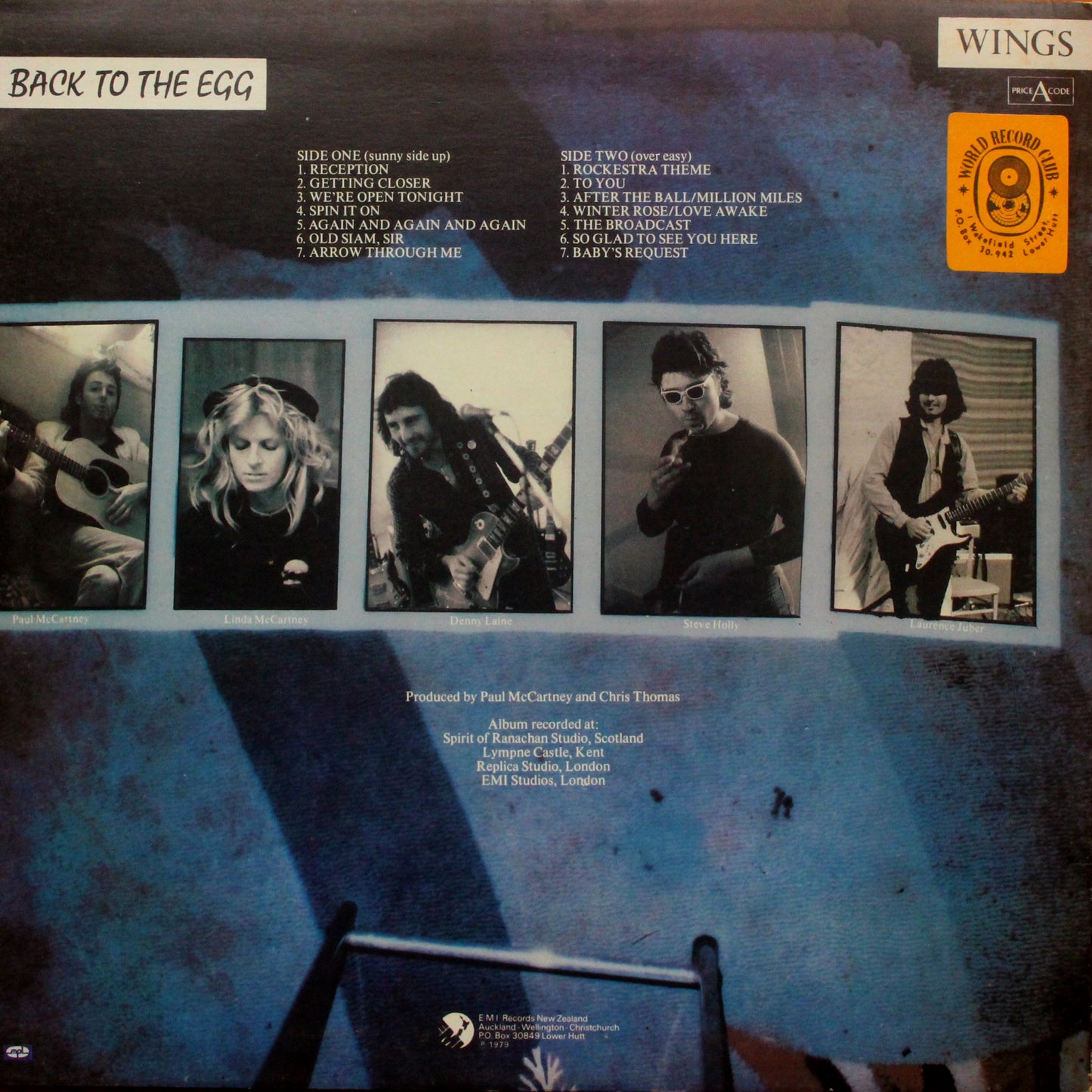 Wings - Back To The Egg (2nd-Hand)