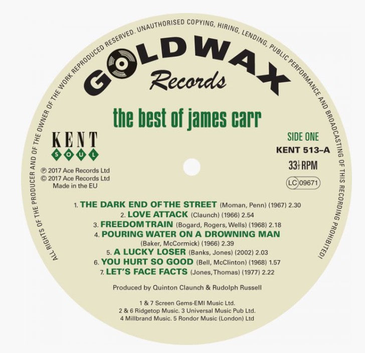 James Carr - The Best Of
