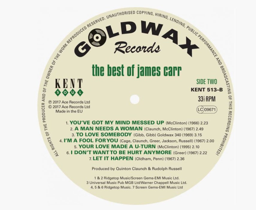 James Carr - The Best Of