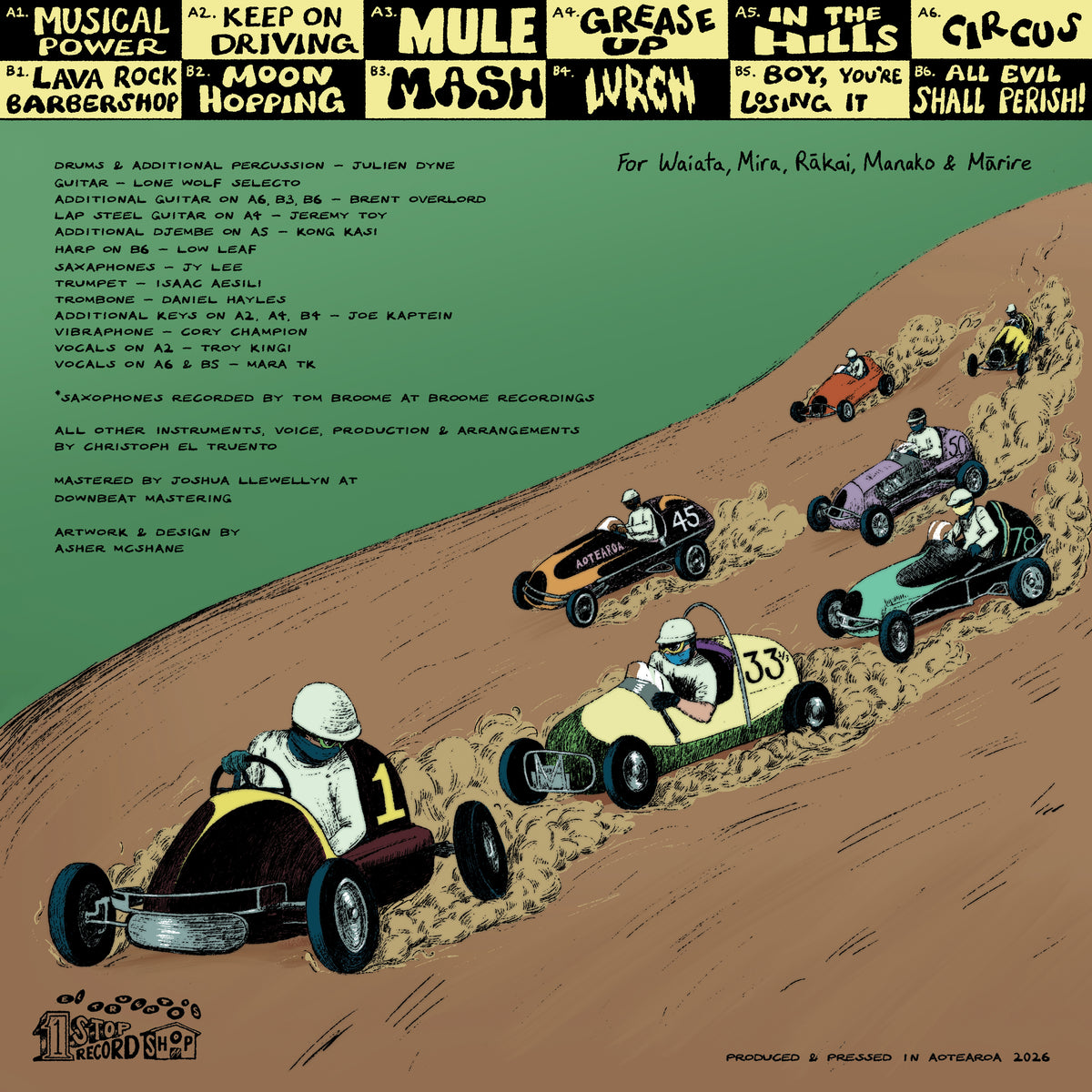 Christoph El Truento - Musical Power LP - Rub-A-Dub Special