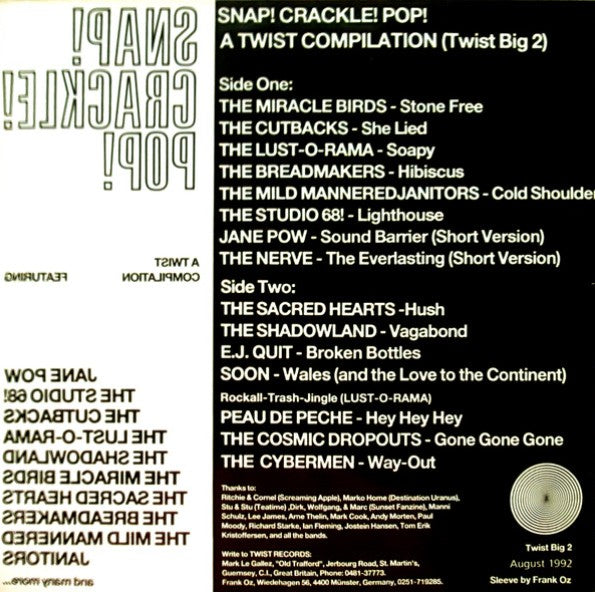 Various Artists - Snap! Crackle! Pop! (A Twist Compilation)