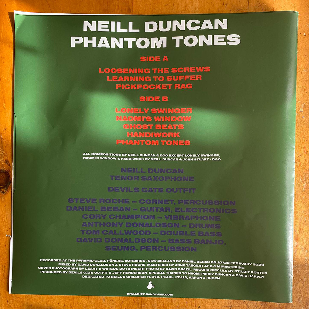 Neill Duncan - Phantom Tones
