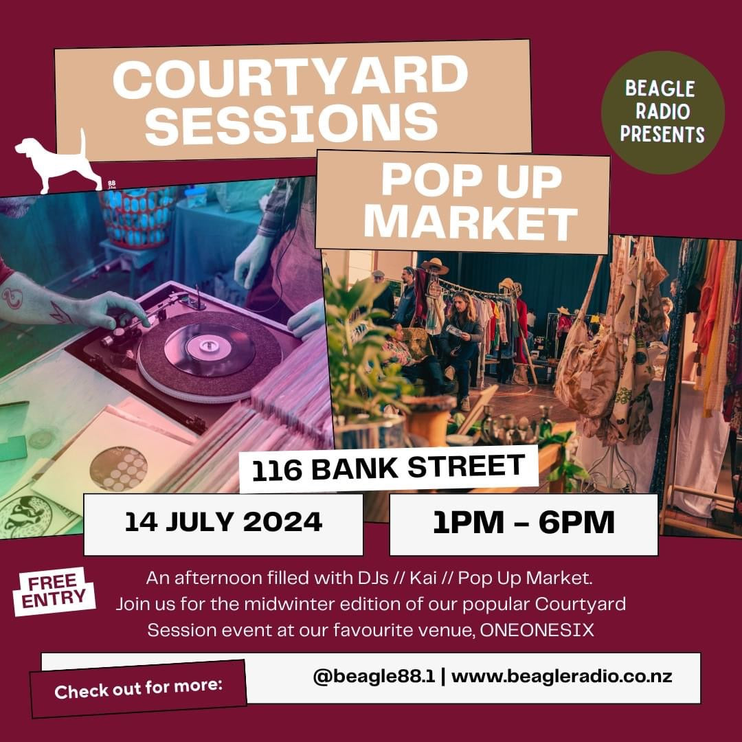 Beagle Radio Courtyard Sessions & Pop-Up Market