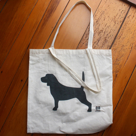 Beagle Radio Tote Bag