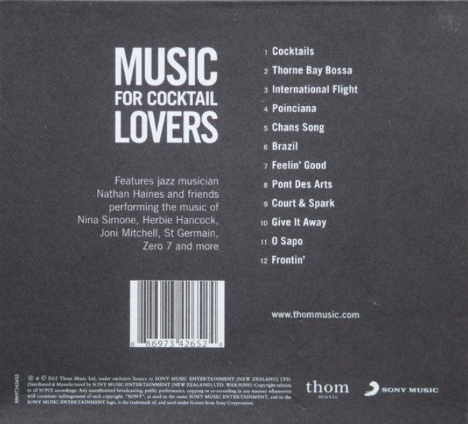 Nathan Haines - Music For Cocktail Lovers (CD)