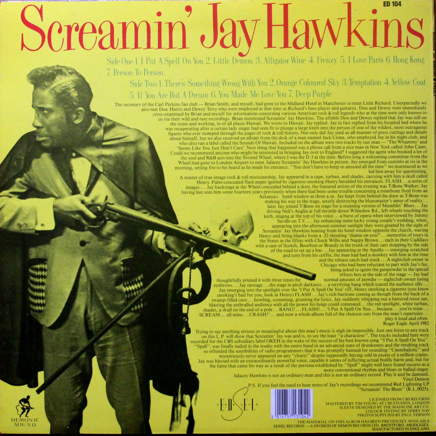 Screaming Jay Hawkins - Frenzy (2nd-Hand)