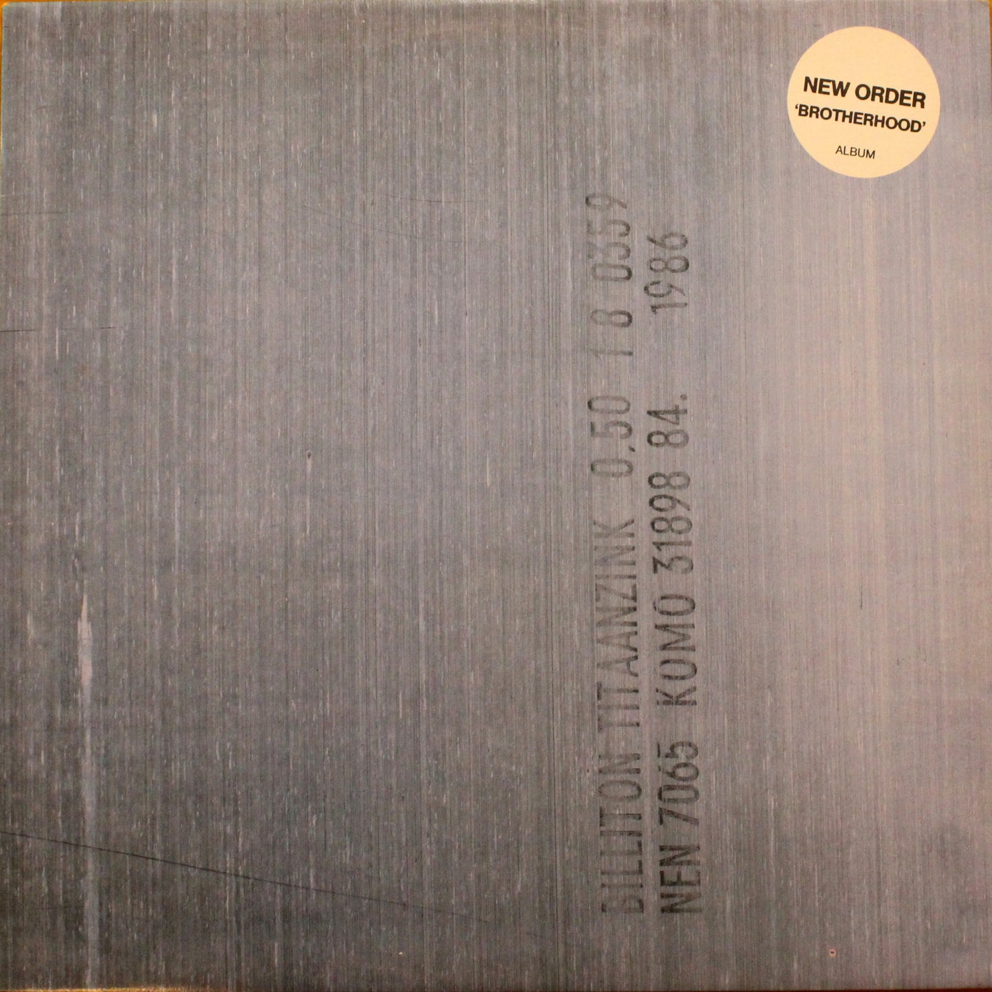 New Order - Brotherhood (2nd-Hand)