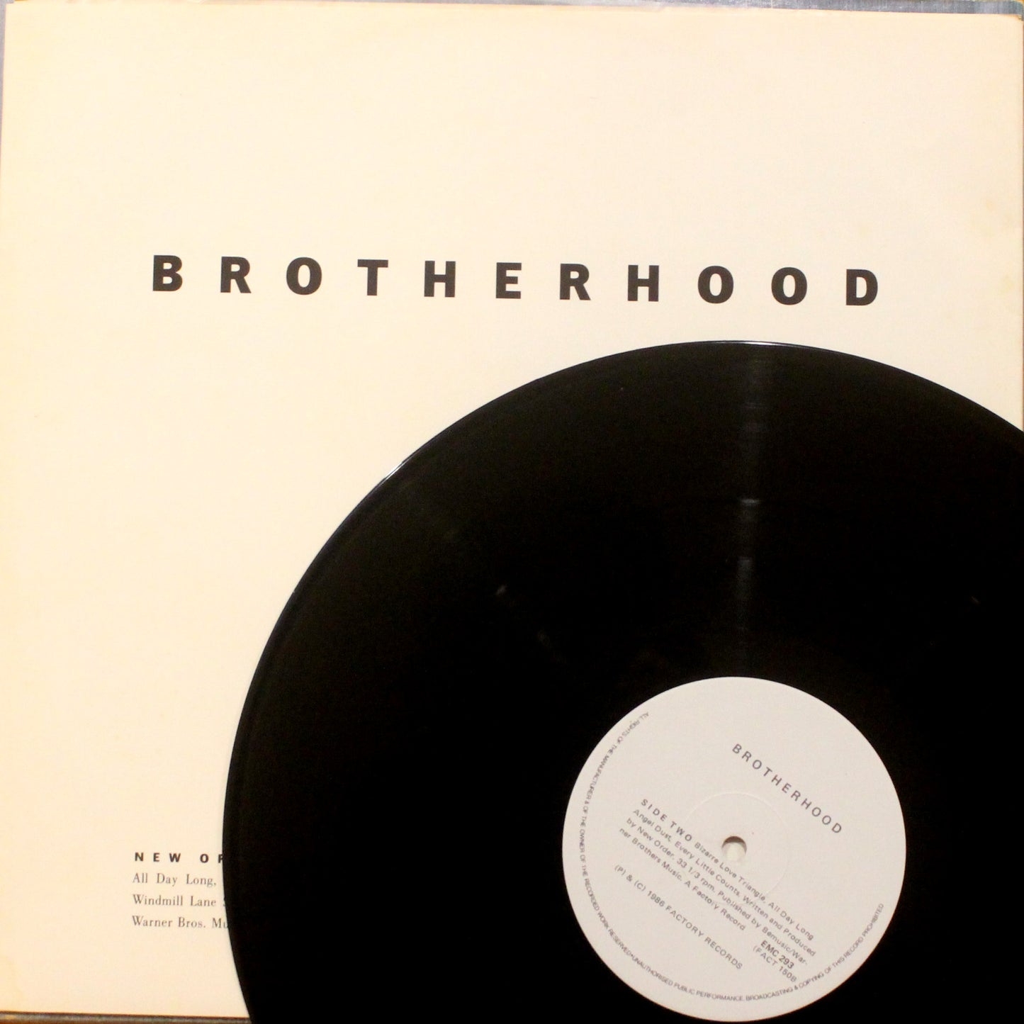 New Order - Brotherhood (2nd-Hand)
