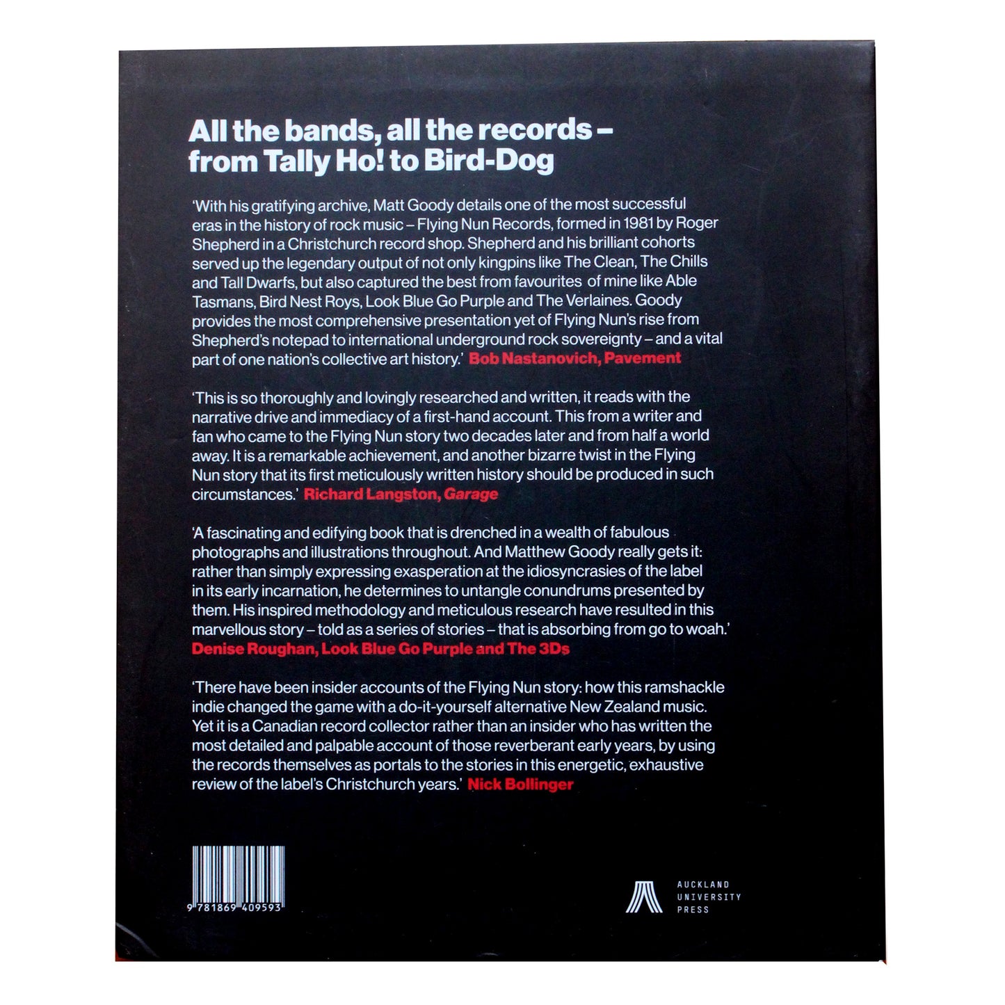 Needles & Plastic 'Flying Nun Records 1981-1988' Book - (2nd Hand)