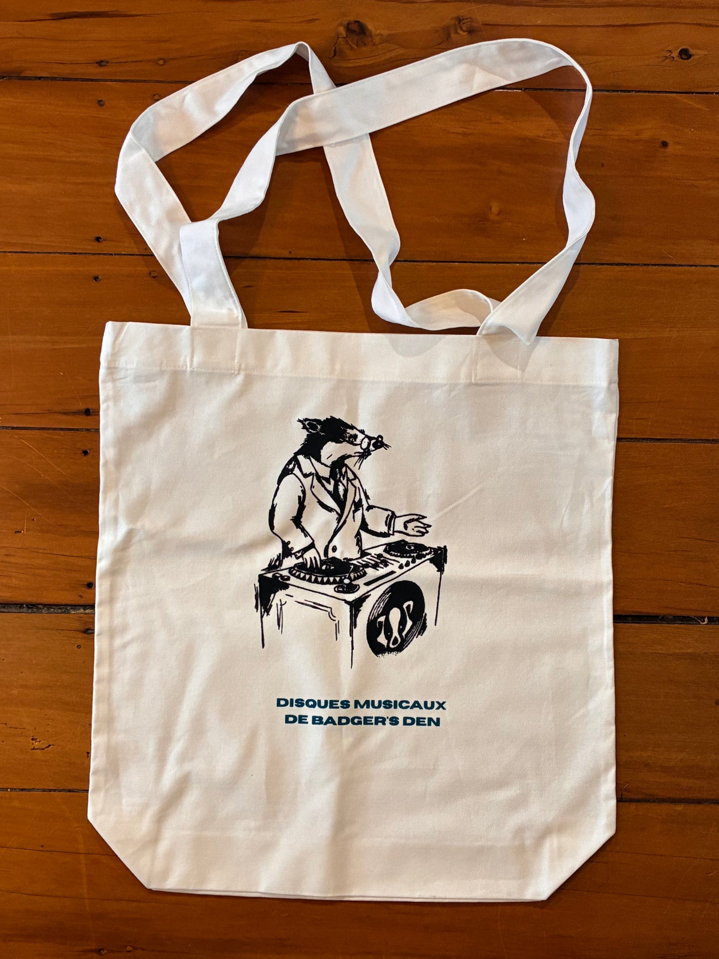Badger's Den Records Tote Bag