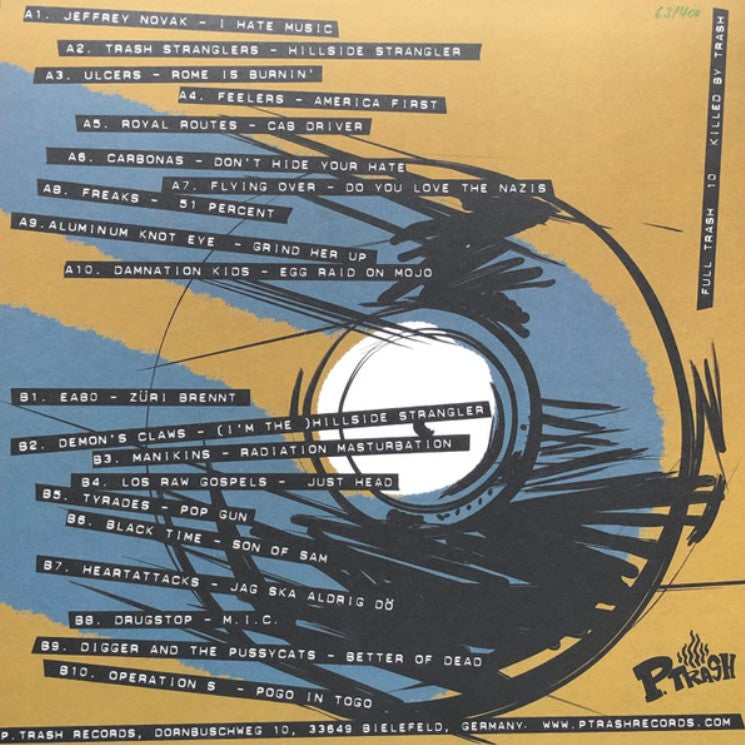 Various Artists - Killed By Trash (20 Raw Classic Punk Trashers)