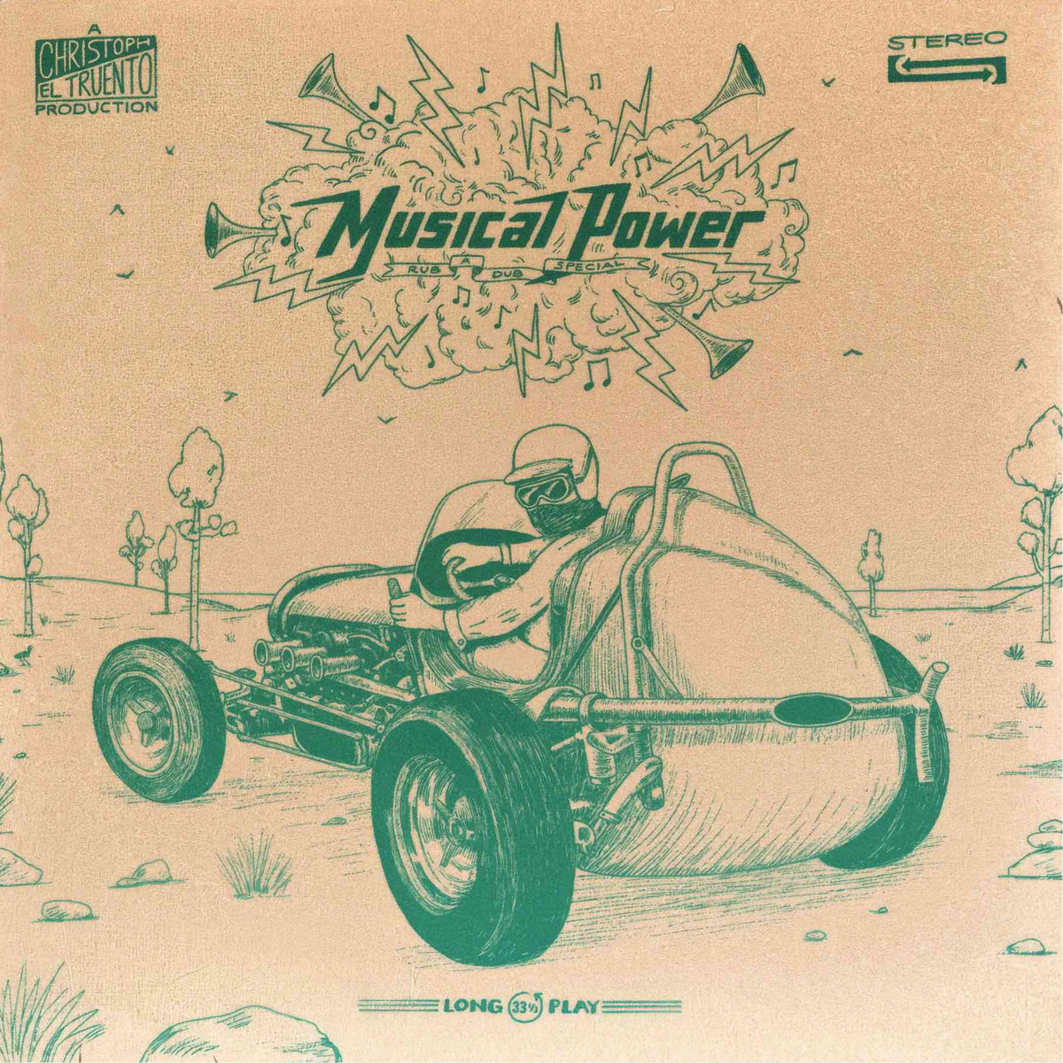 Christoph El Truento - Musical Power LP - Rub-A-Dub Special
