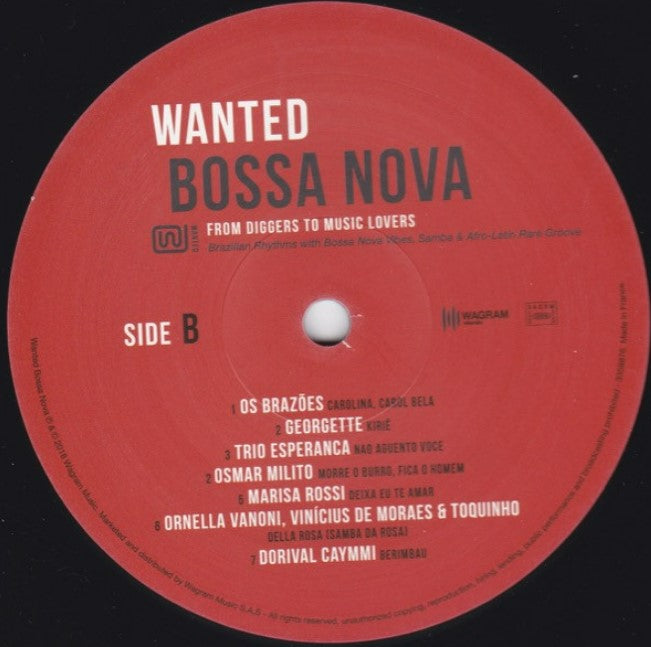 Various Artists: Wanted - Bossa Nova (From Diggers To Music Lovers)
