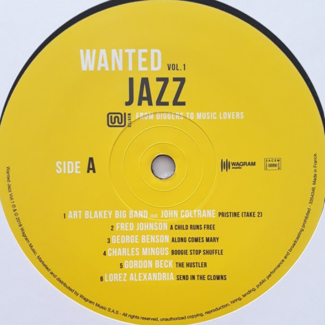 Various Artists: Wanted - Jazz Vol1. (From Diggers to Music Lovers)