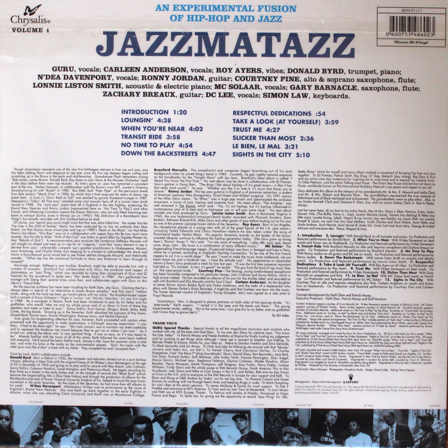GURU - Jazzmatazz (Reissue)
